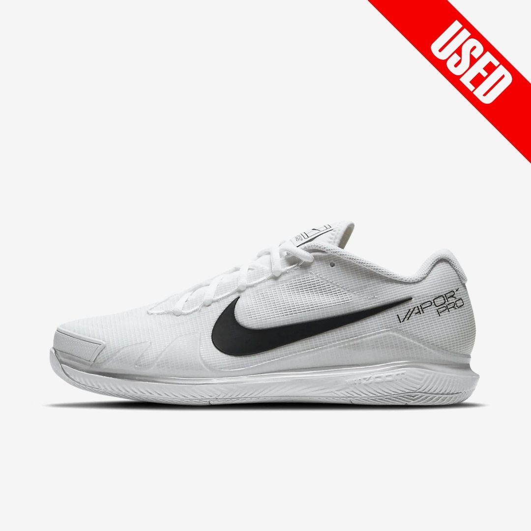 (USED) NIKE AIR ZOOM VAPOR PRO HC WHITE BLACK