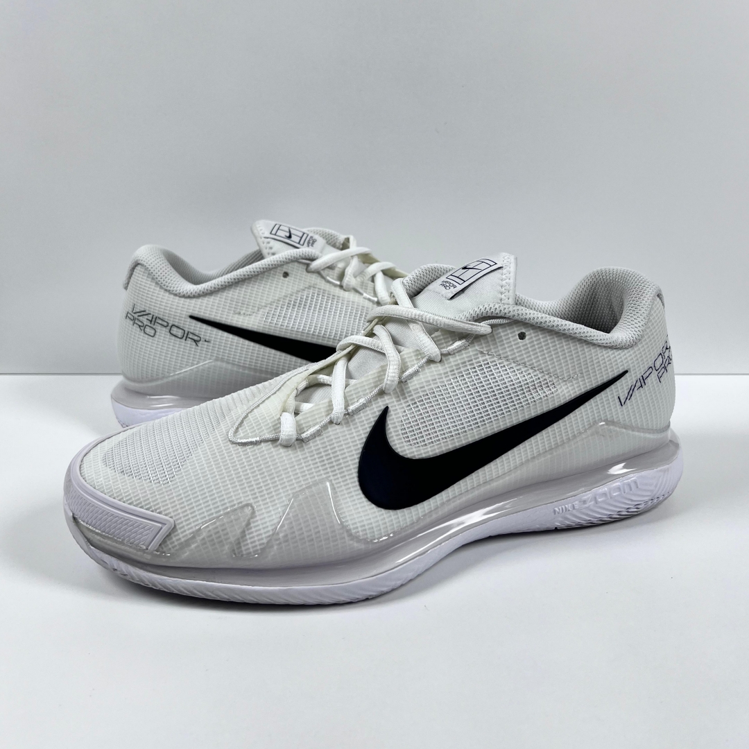 (USED) NIKE AIR ZOOM VAPOR PRO HC WHITE BLACK