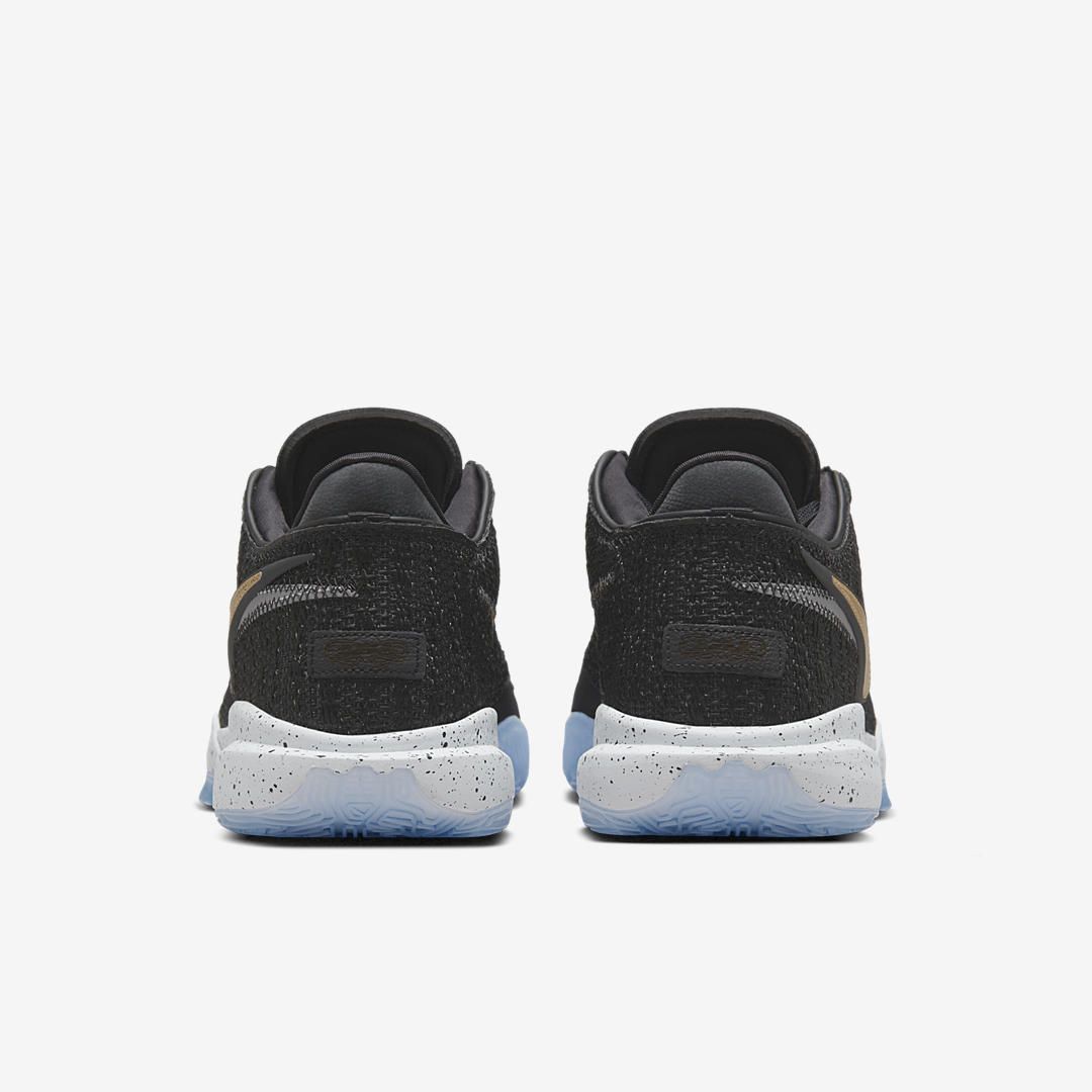 NIKE LEBRON XX EP BLACK WHITE METALLIC GOLD