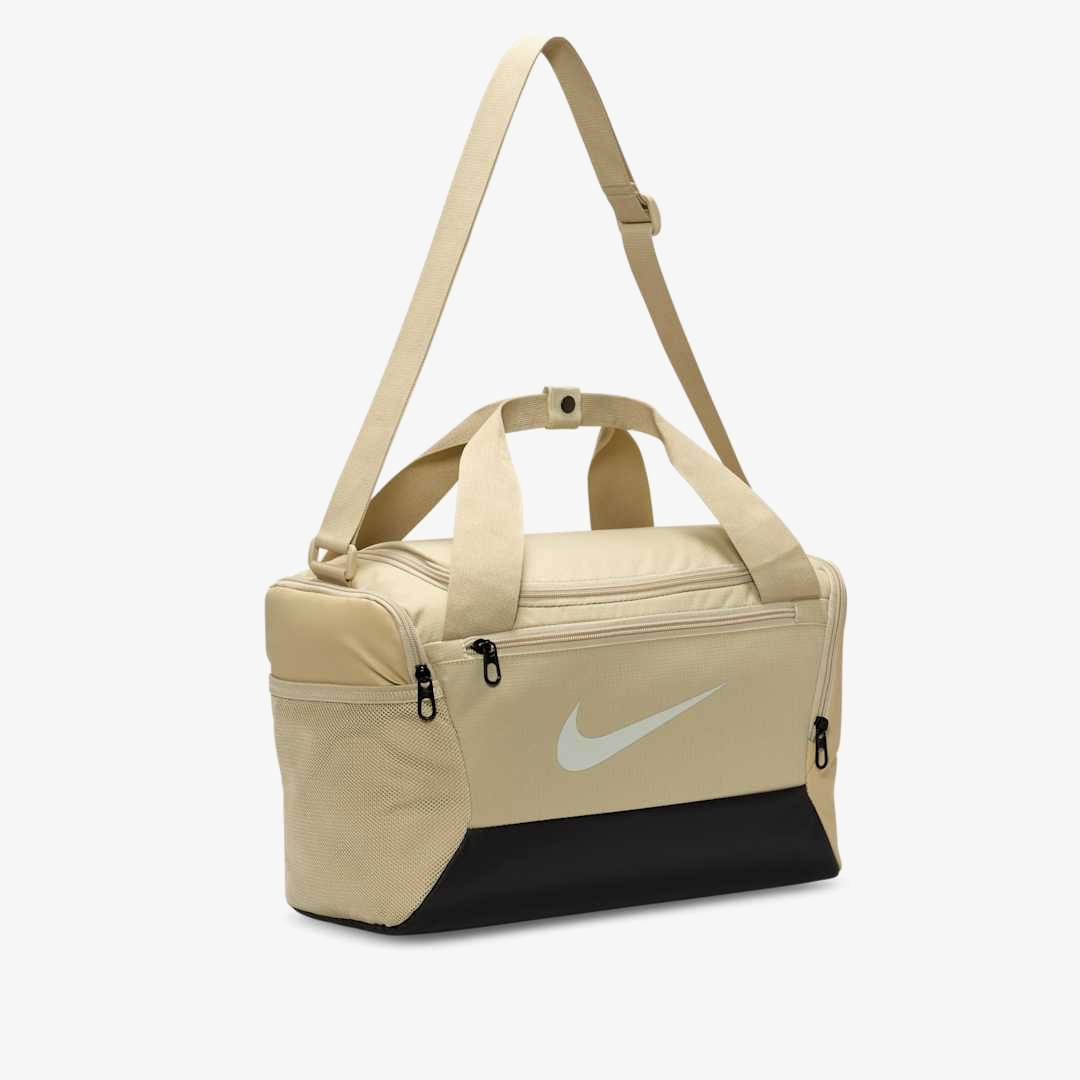 NIKE BRASILIA 9.5 DUFFEL BAG EXTRA SMALL DESERT KHAKI