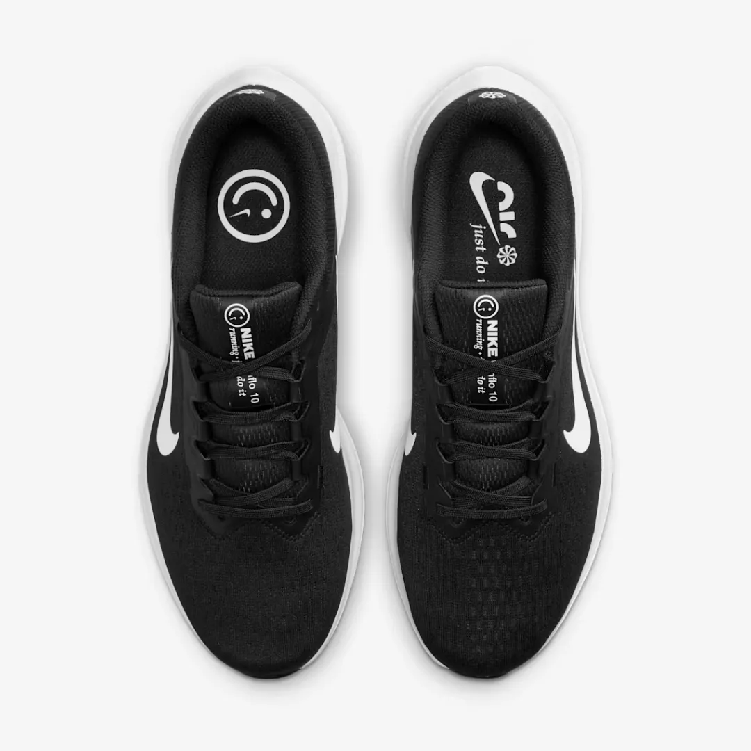 NIKE WINFLO 10 BLACK WHITE