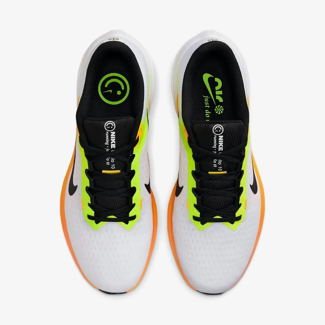 NIKE WINFLO 10 WHITE VOLT LASER ORANGE