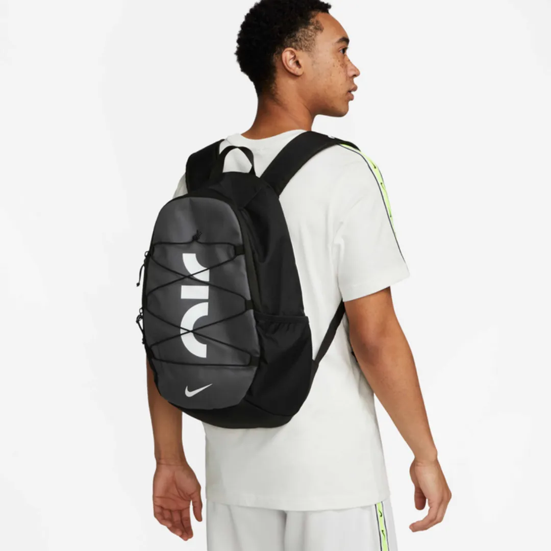 NIKE AIR BACKPACK 21L BLACK IRON GREY WHITE