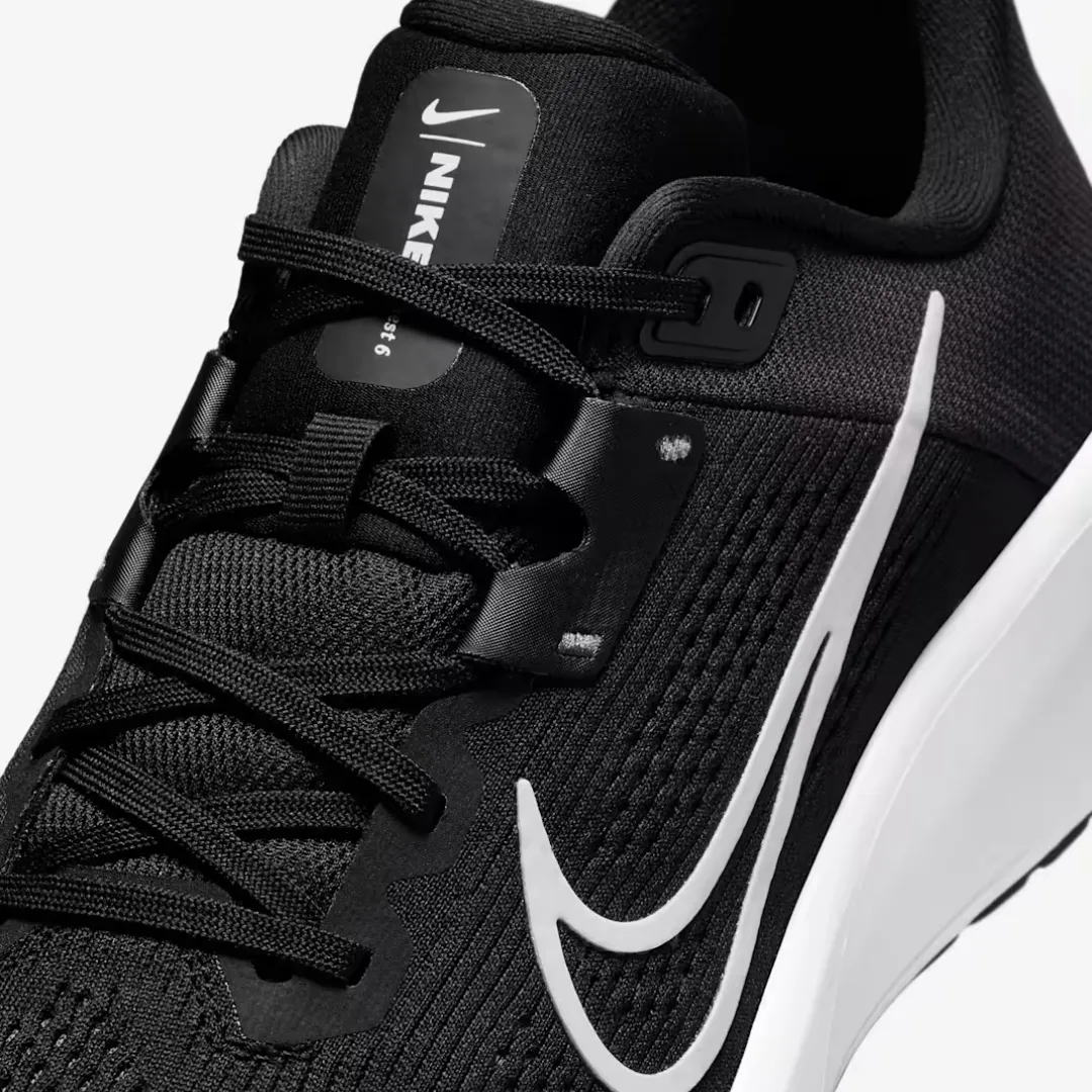 NIKE QUEST 6 BLACK IRON GREY WHITE