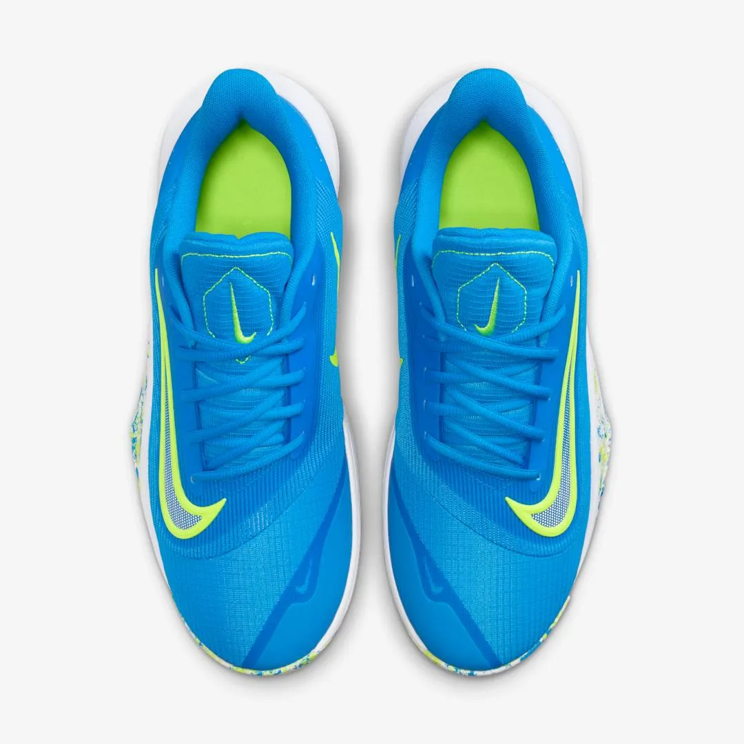 NIKE PRECISION 7 PHOTO BLUE VOLT WHITE