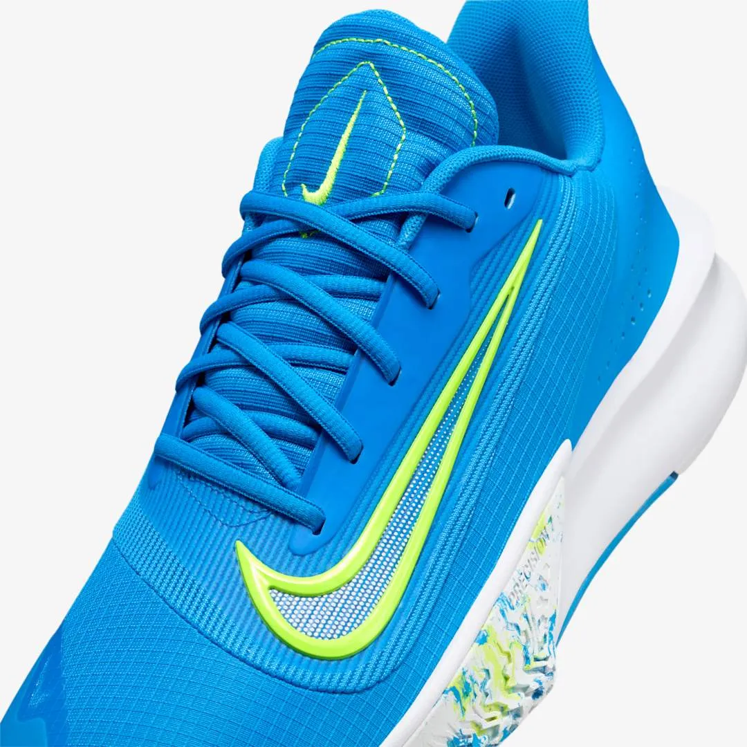 NIKE PRECISION 7 PHOTO BLUE VOLT WHITE