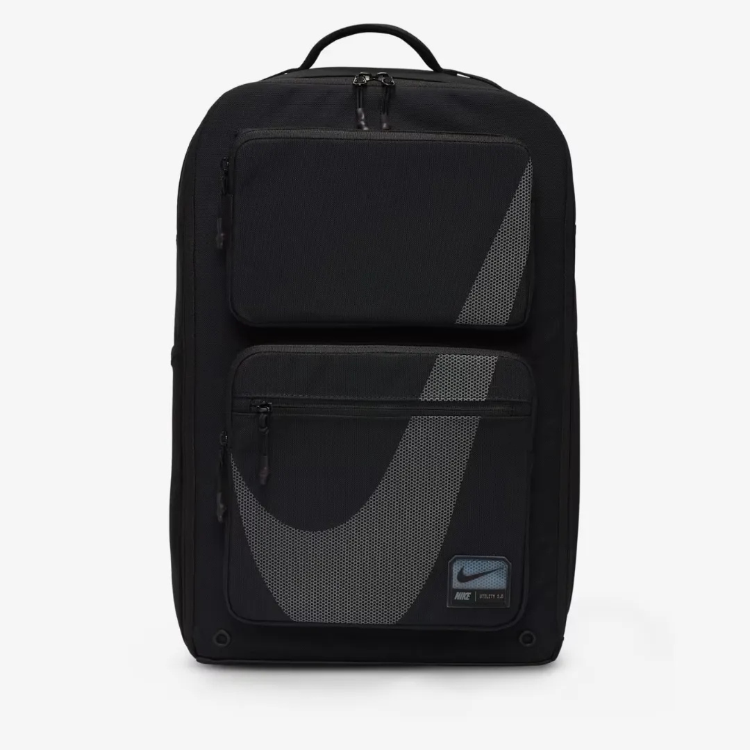 NIKE UTILITY SPEED 2.0 BACKPACK 27L BIG SWOOSH BLACK