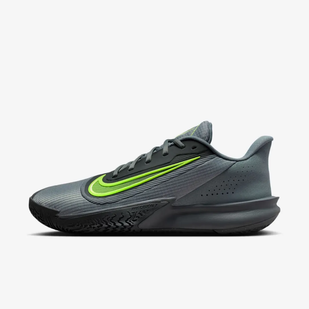 NIKE PRECISION 7 SMOKE GREY BLACK ANTHRACITE VOLT