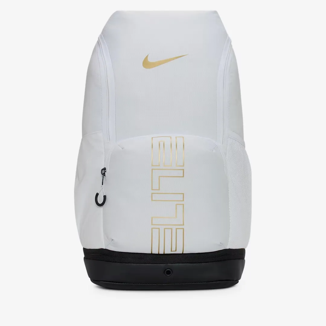 NIKE VARSITY ELITE BACKPACK WHITE