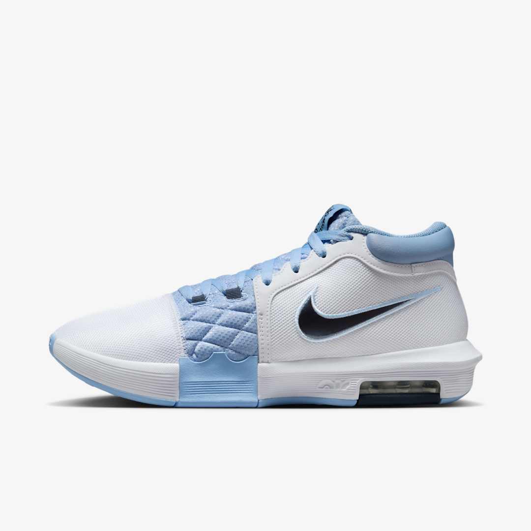 NIKE LEBRON WITNESS 8 EP WHITE THUNDER BLUE ALUMINIUM