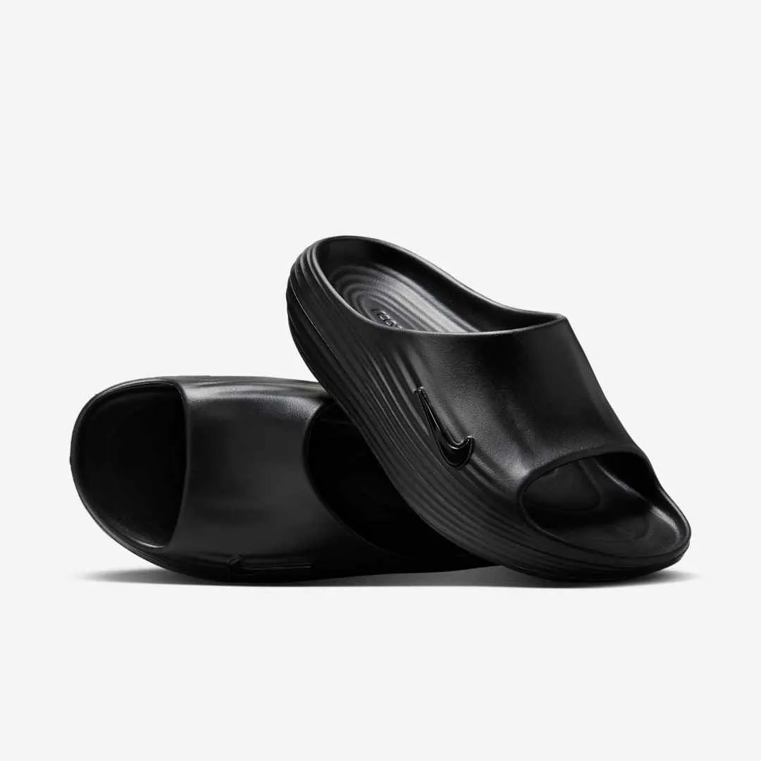 NIKE REACTX REJUVEN8 SLIDES BLACK