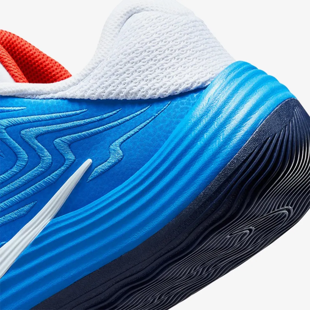 NIKE PRECISION 8 LOW LIGHT PHOTO BLUE WHITE