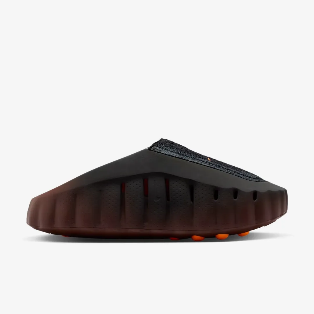 NIKE MIND 001 FLYKNIT SLIDE BRONZE ECLIPSE BLACK ORANGE