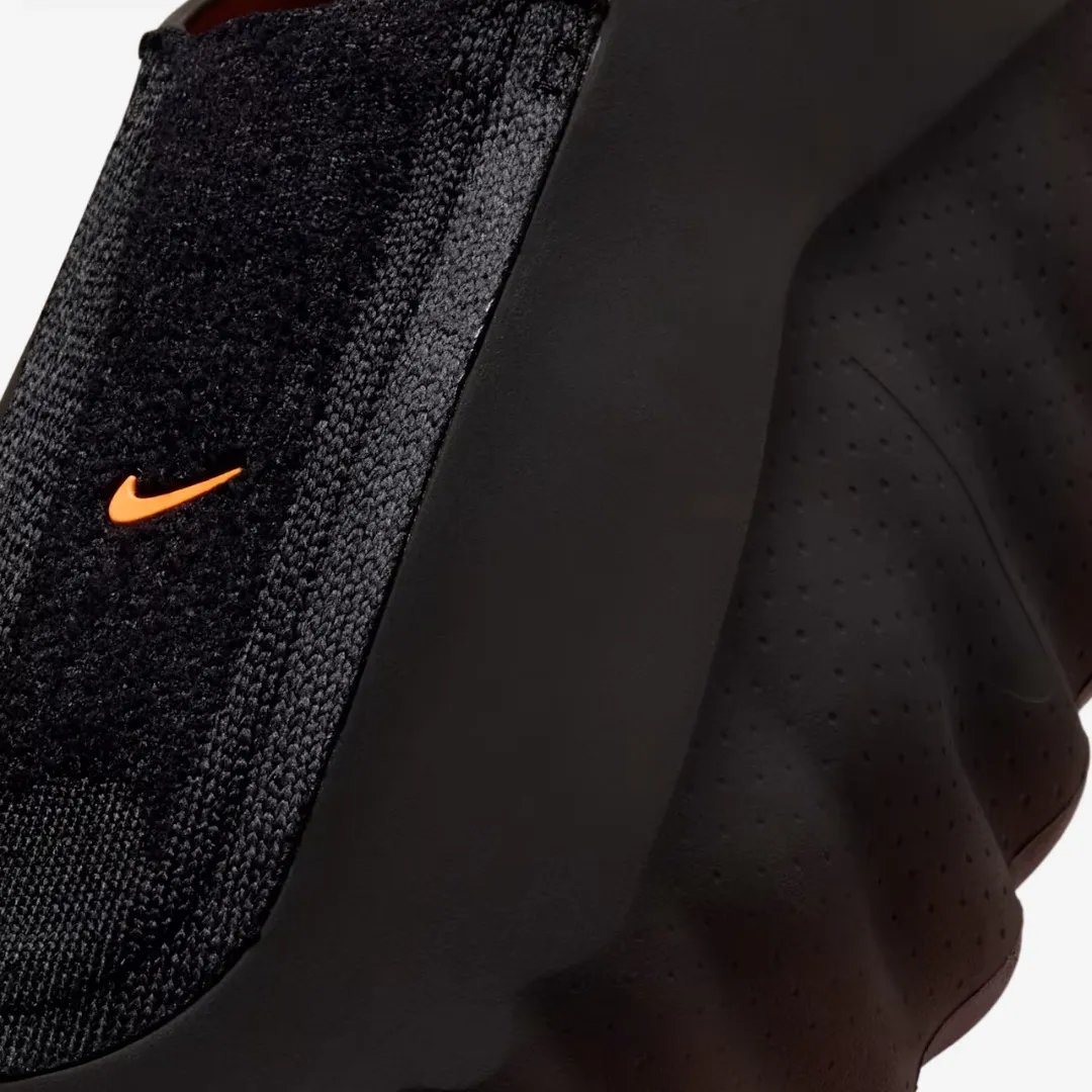 NIKE MIND 001 FLYKNIT SLIDE BRONZE ECLIPSE BLACK ORANGE