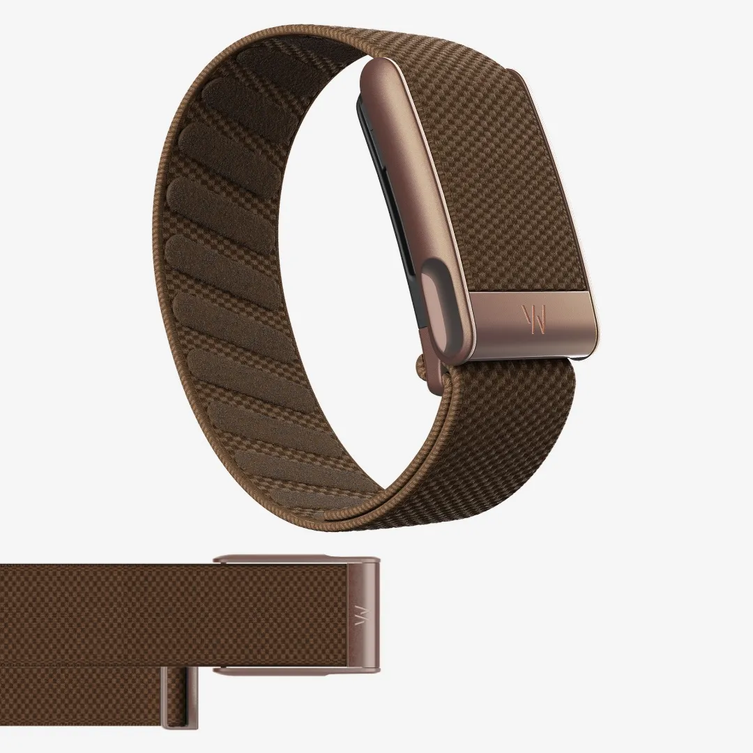 WHOOP 5.0 & WHOOP MG SUPERKNIT BAND COFFEE