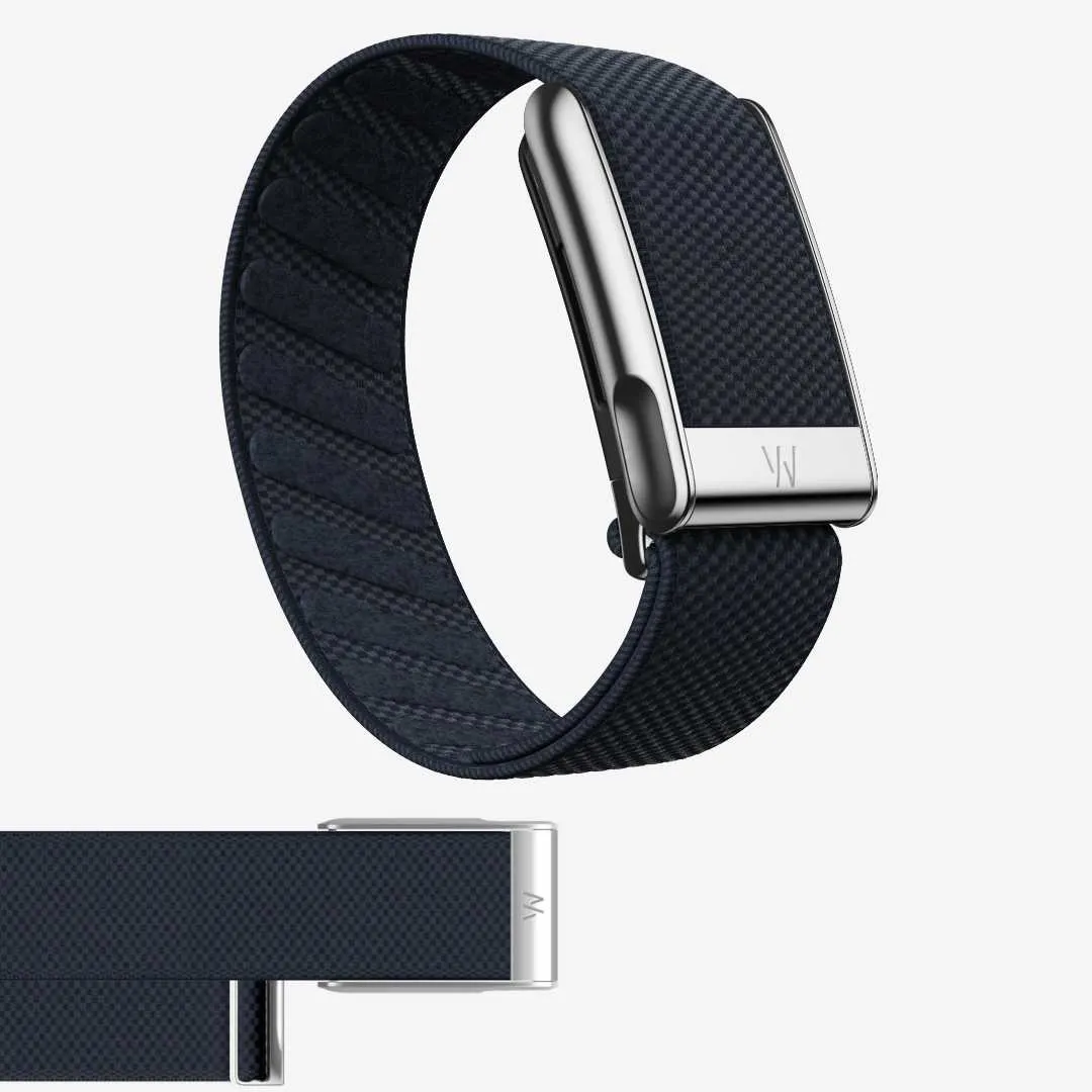 WHOOP 5.0 & WHOOP MG SUPERKNIT LUXE BAND MIDNIGHT TITANIUM